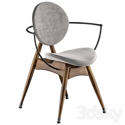 Circle Dining Chair by oandd 3D Models 