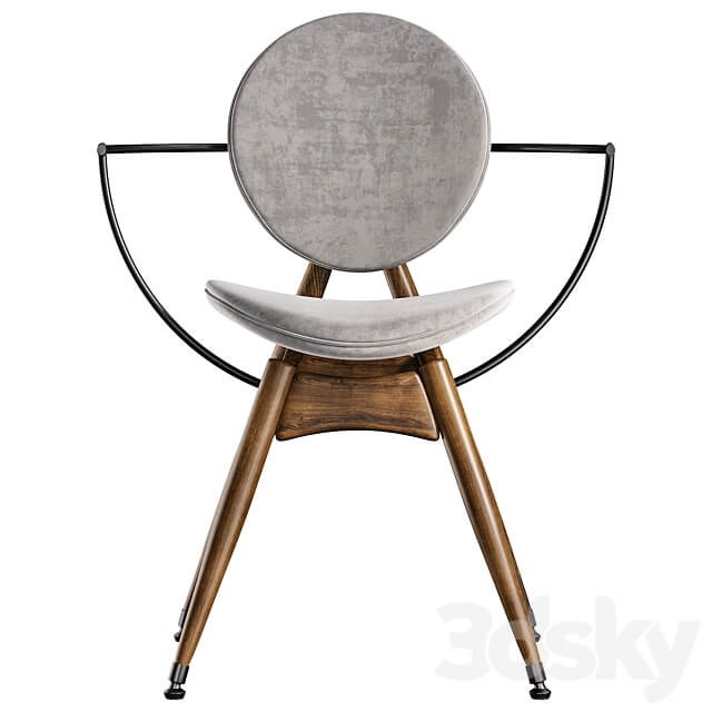 Circle Dining Chair by oandd 3D Models