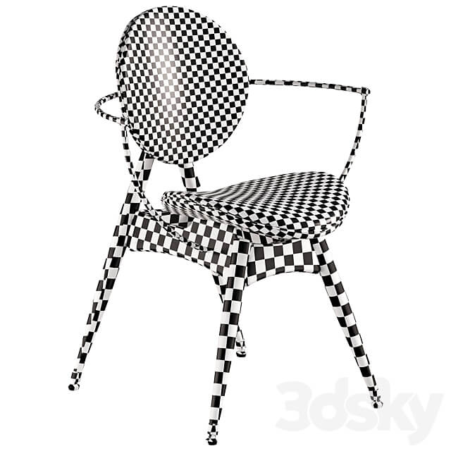 Circle Dining Chair by oandd 3D Models