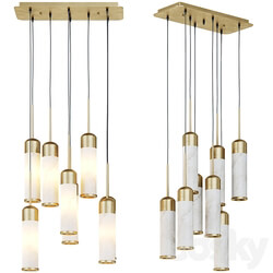 Eos Chandelier by Eichholtz Pendant light 3D Models 