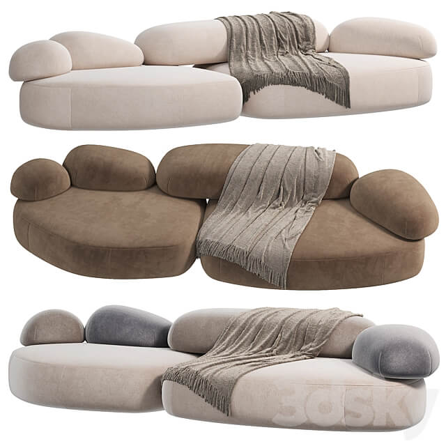 Moroso Pebble Rubble 3D Models