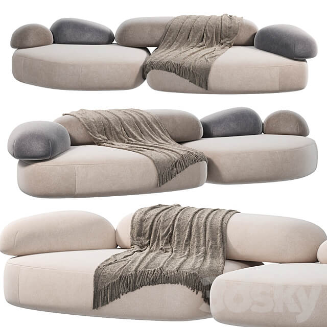 Moroso Pebble Rubble 3D Models