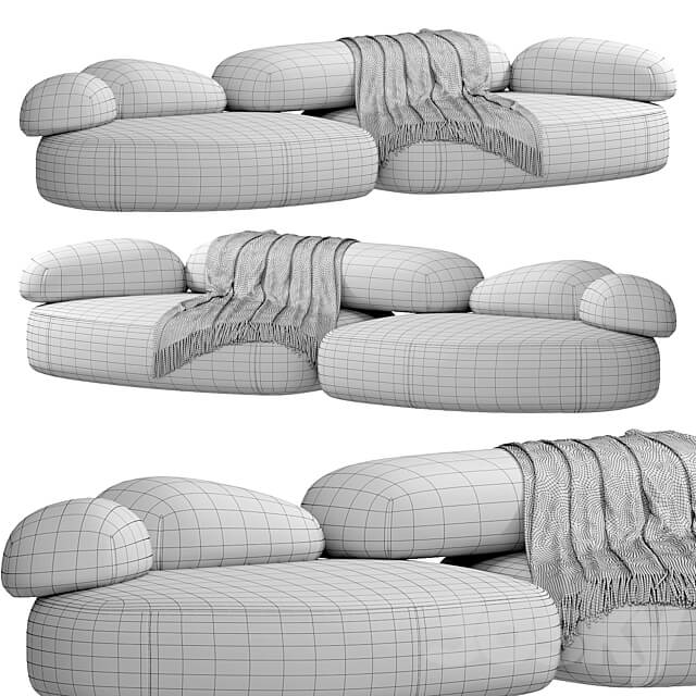 Moroso Pebble Rubble 3D Models