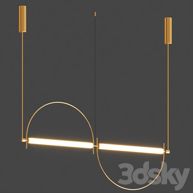 Aromas del Campo Arc Pendant light 3D Models