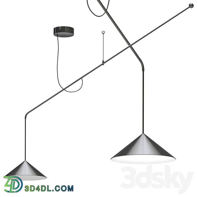 Hanging Lamp Martinelli Luce Vela Pendant light 3D Models