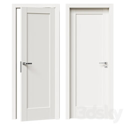 Interroom door ProfilDoors Series U model 2.18U 3D Models 