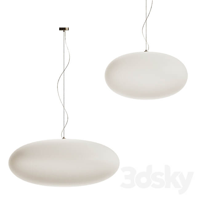 Vibia VOL Blown glass pendant lamp Pendant light 3D Models