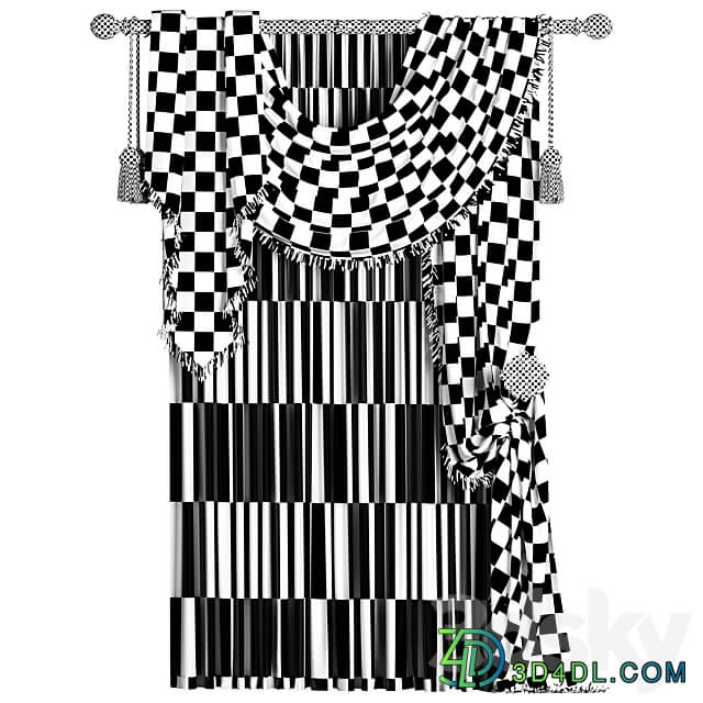 Curtain 13 3D Models