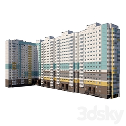 panel house modern 3D Models 