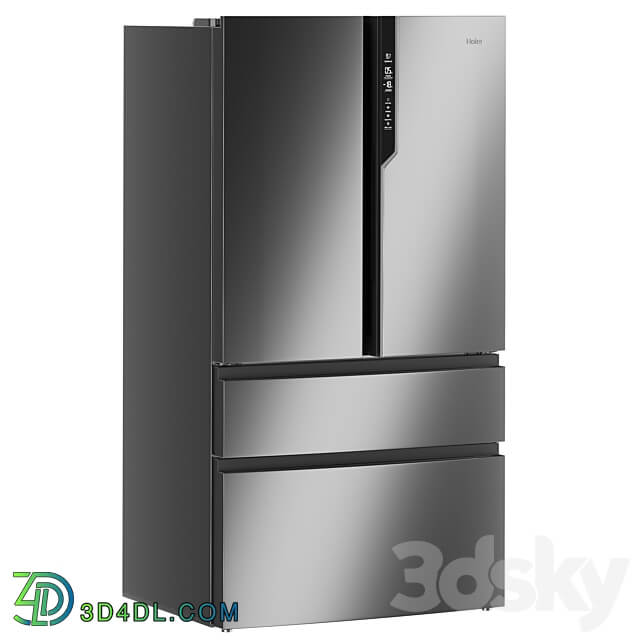 Refrigerator Haier HB25FSNAAARU 3D Models