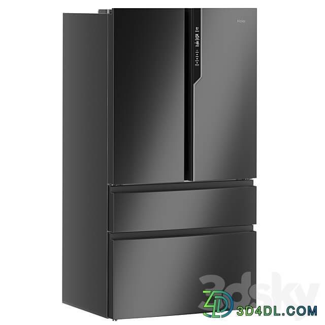 Refrigerator Haier HB25FSNAAARU 3D Models