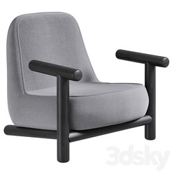 Bold armchair by HC28 Cosmo 3D Models 