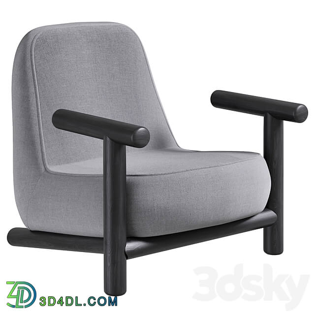 Bold armchair by HC28 Cosmo 3D Models