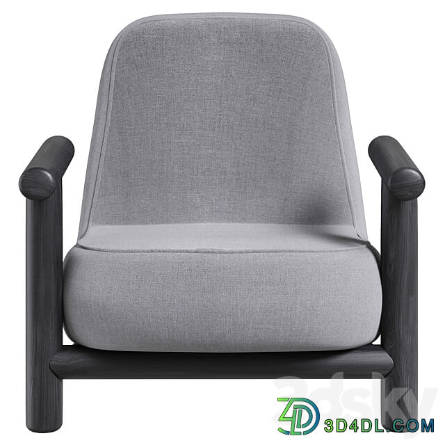 Bold armchair by HC28 Cosmo 3D Models