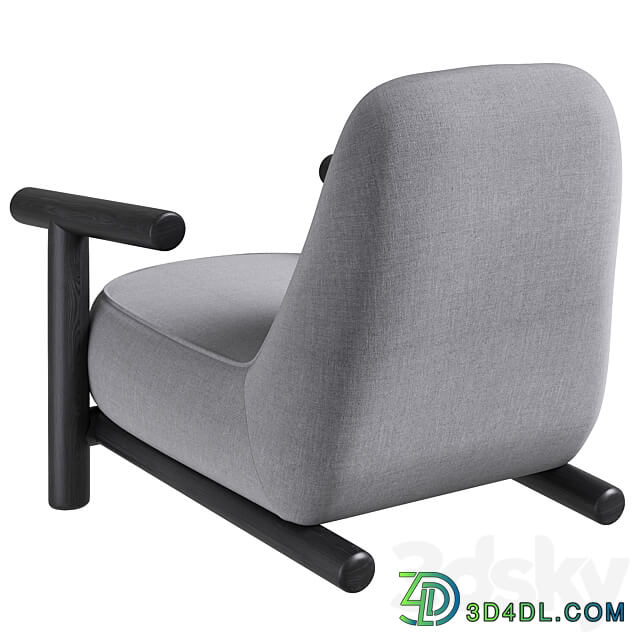 Bold armchair by HC28 Cosmo 3D Models
