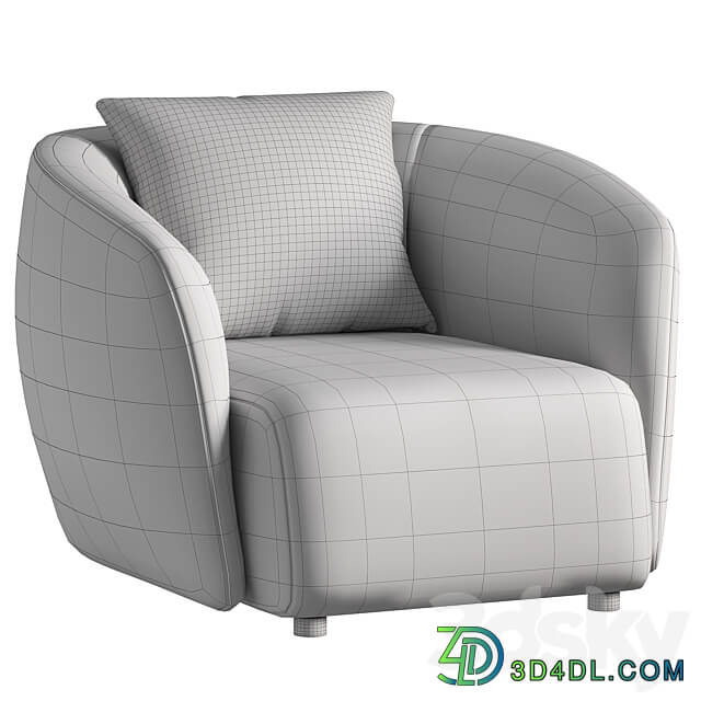 UOVO ARMCHAIR by HC28 Cosmo 3D Models