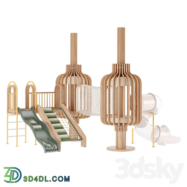 Game complex Playhouses06 3D Models