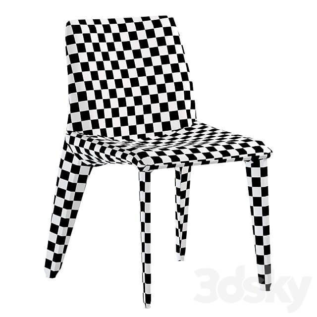 Heron chair by bonaldo 3D Models