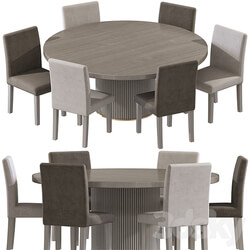 Dining Chairs Table N 51 Table Chair 3D Models 