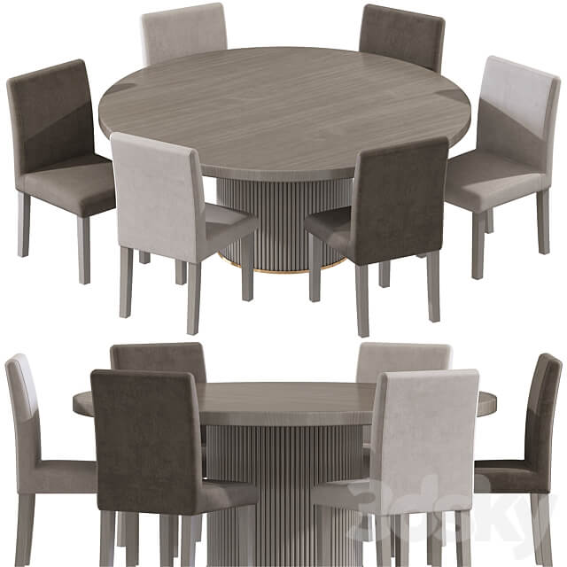 Dining Chairs Table N 51 Table Chair 3D Models