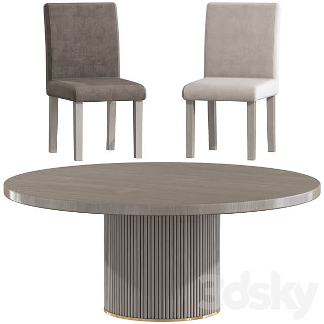 Dining Chairs Table N 51 Table Chair 3D Models