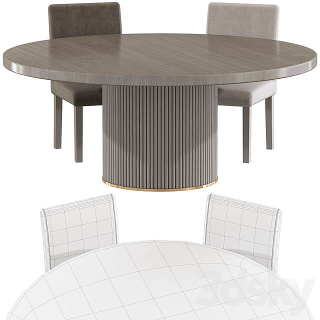 Dining Chairs Table N 51 Table Chair 3D Models