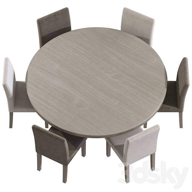 Dining Chairs Table N 51 Table Chair 3D Models