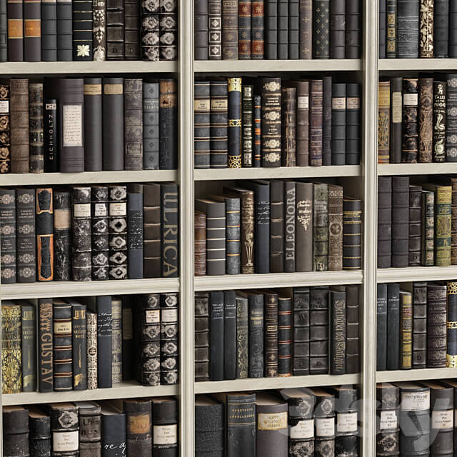 Classic Books 42 3D Models