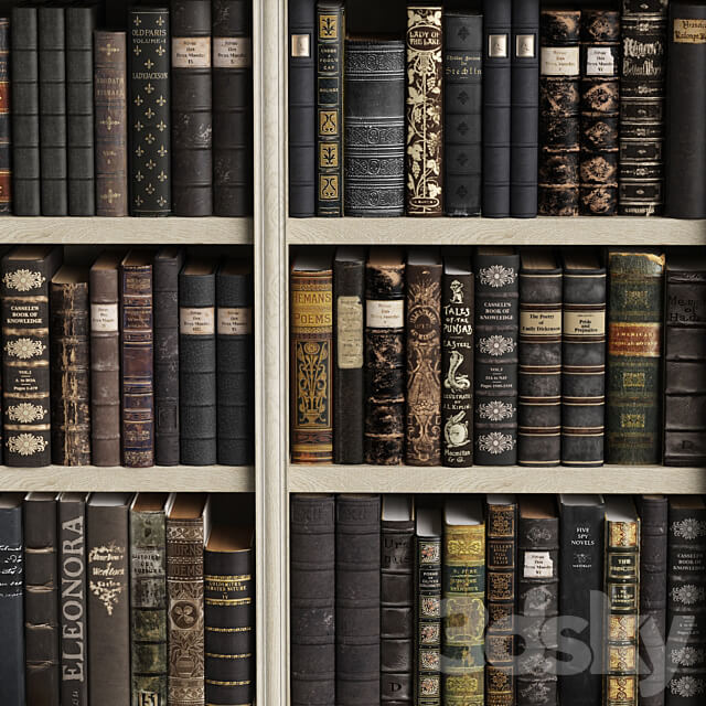 Classic Books 42 3D Models