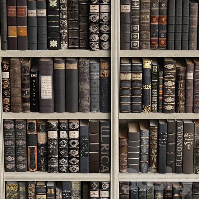 Classic Books 42 3D Models
