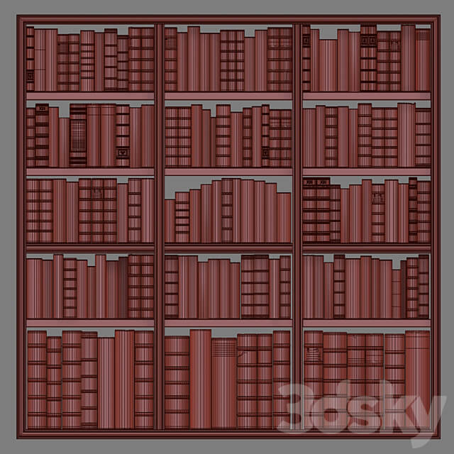 Classic Books 42 3D Models