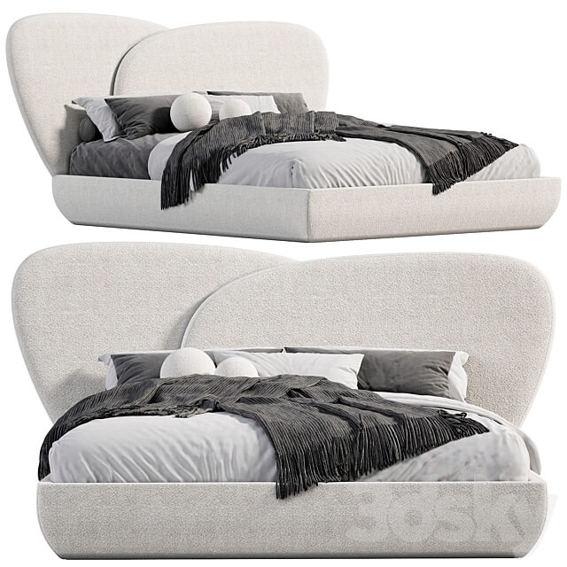 Curve Bed by 1stDIBS Bed 3D Models