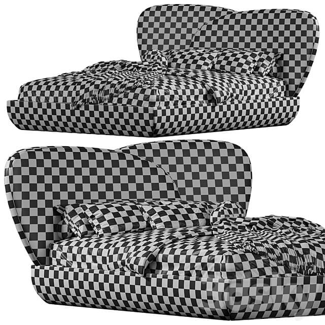 Curve Bed by 1stDIBS Bed 3D Models