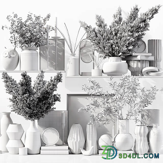 Decorative Set 131 3D Models