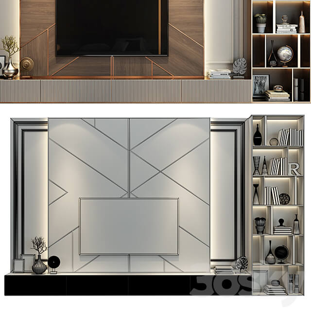 TV stand 26 3D Models