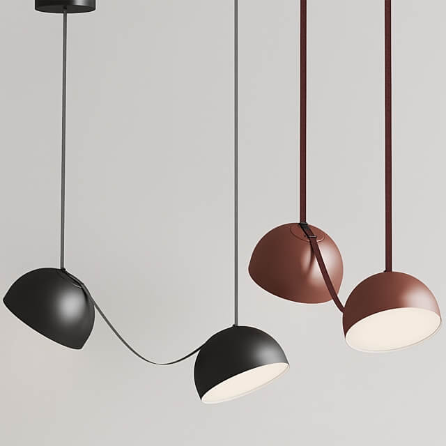 PLUSMINUS By Vibia v. 2 Pendant light 3D Models