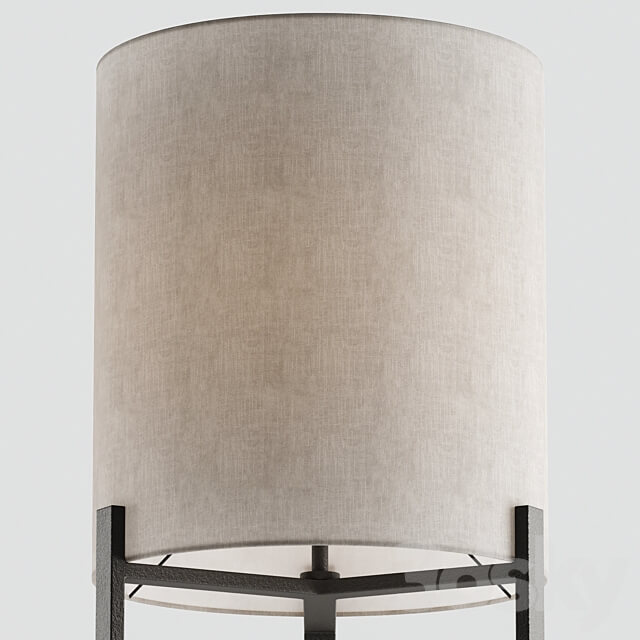 Ian Metal Floor Lamp Pottery Barn 3D Models
