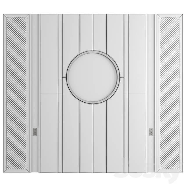 Wall Panel Decor 11 3D Models