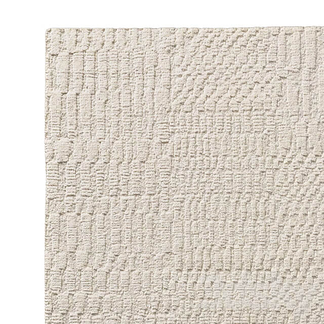MELLAL HAND KNOTTED WOOL RUG 3D Models
