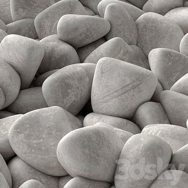 Stone decor n2 3D Models