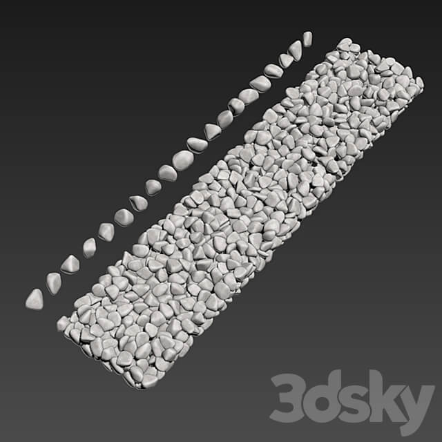 Stone decor n2 3D Models