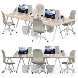 IKEA Office workplace 32 3D Models 