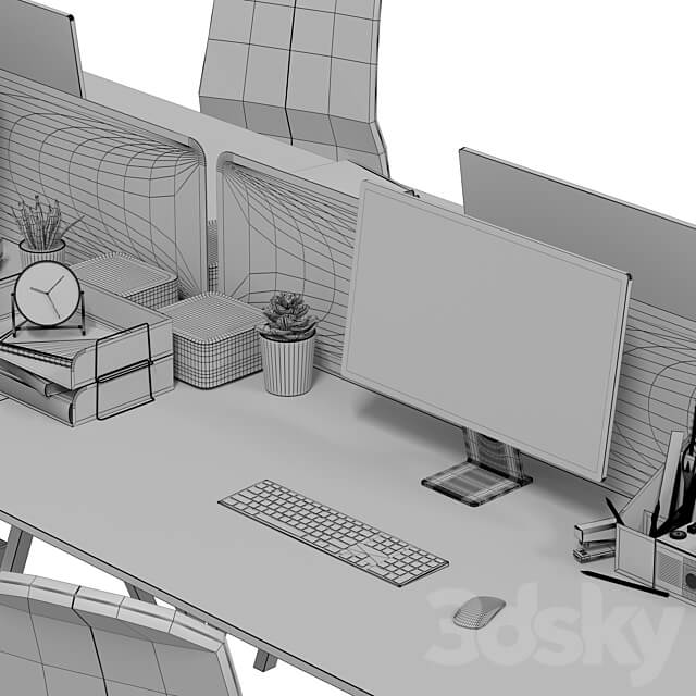IKEA Office workplace 32 3D Models