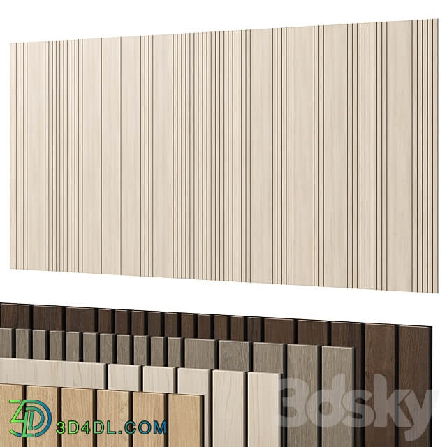 Decorative wall 308 3D Models