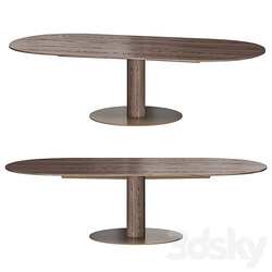 Bellagio dining by Minotti 3D Models 