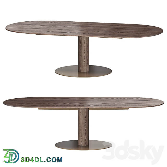 Bellagio dining by Minotti 3D Models