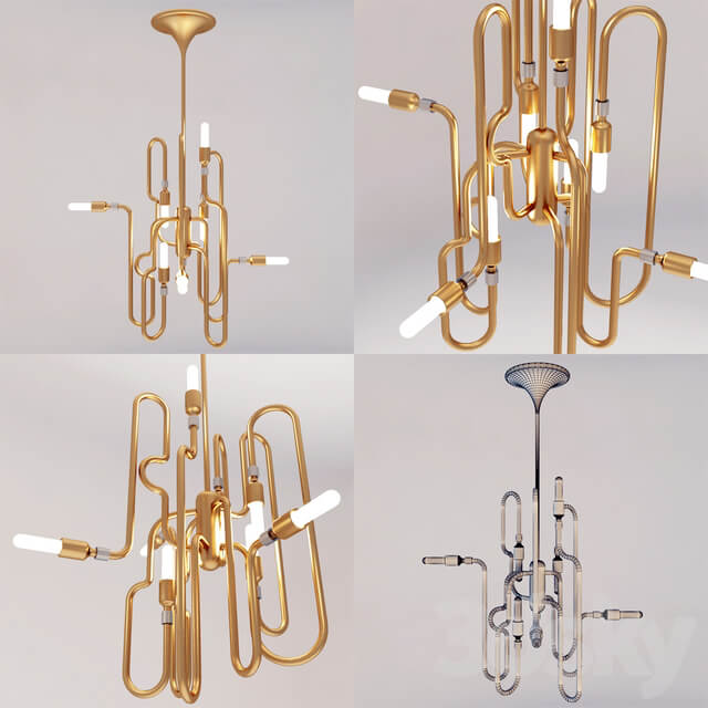 Delightfull Clark Pendant light 3D Models