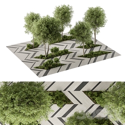 Urban and Environment Element Set 48 3D Models 