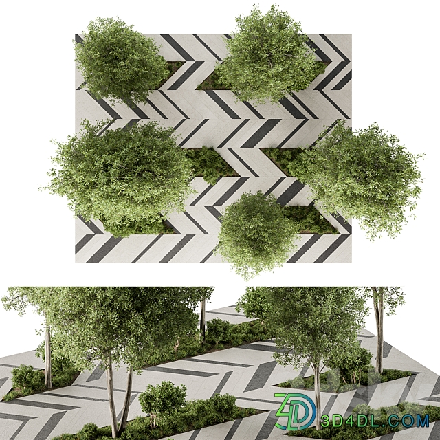 Urban and Environment Element Set 48 3D Models