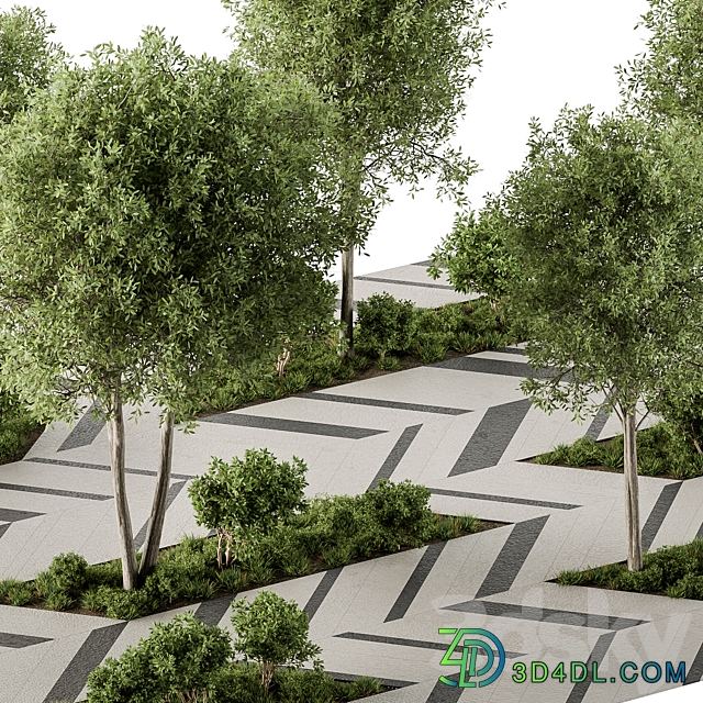 Urban and Environment Element Set 48 3D Models